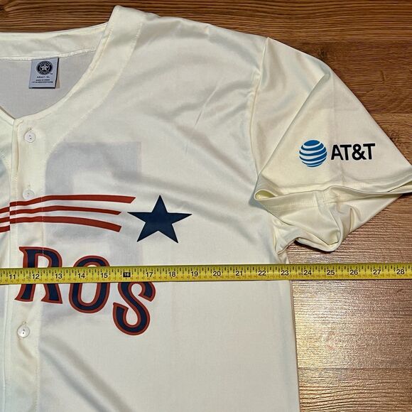 Houston Astros Jose Altuve #27 1965 SGA Jersey Men's Size XL Game day Giveaway - Picture 7 of 8